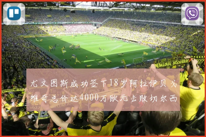 尤文图斯成功签下18岁阿拉伊贝戈维奇总价达4000万欧元击败切尔西争夺战